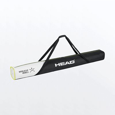Превью  Чехол для горных лыж HEAD Rebels Single Skibag Short 180 см White/Black/NeonYellow (383951)